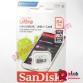 Thẻ nhớ Micro SD 64G class 10 SanDisk Ultra (100MB/s, FULL HD VIDEO)